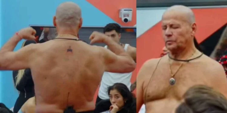 A los 67 años, Alfredo Adame se hace su primer tatuaje en “La Mansión VIP”