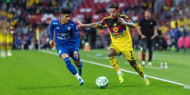 ¡Tablas en el Coloso! América y Cruz Azul igualan en el esperado retorno del Clásico Joven al Estadio Azteca