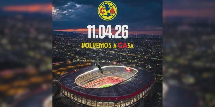 Oficial: América volverá al Estadio Banorte para concluir el Clausura 2026