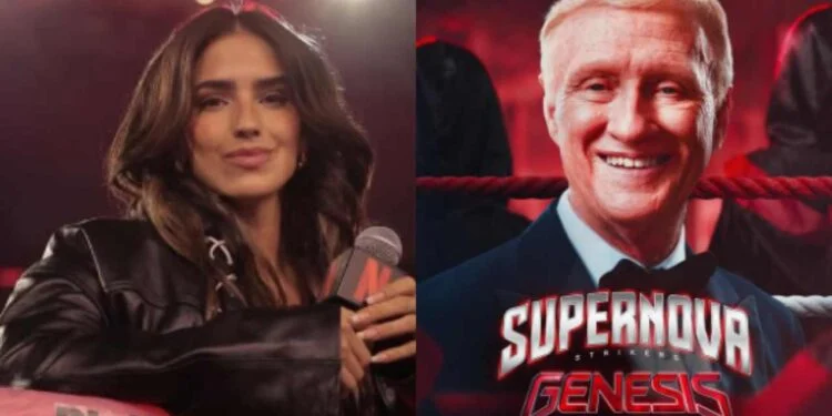 Bárbara de Regil confunde a Jimmy Lennon con John Lennon en Supernova Génesis