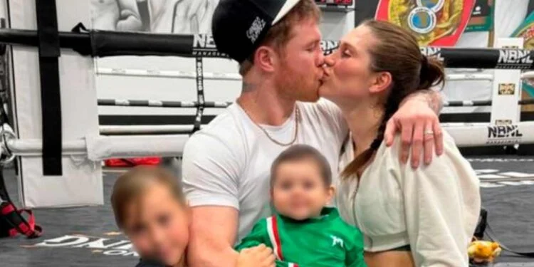 “Canelo” Álvarez y Fernanda Gómez presentan por primera vez a su hija Eva Victoria