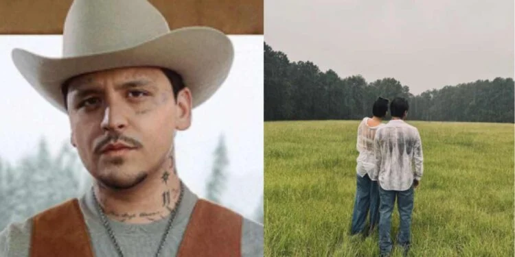 Christian Nodal anuncia “Un vals”, su nueva canción, con tierna foto de Ángela Aguilar