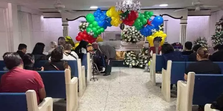 Dan el último adiós a Julio César, menor fallecido en trágico accidente en Reynosa, Tamaulipas