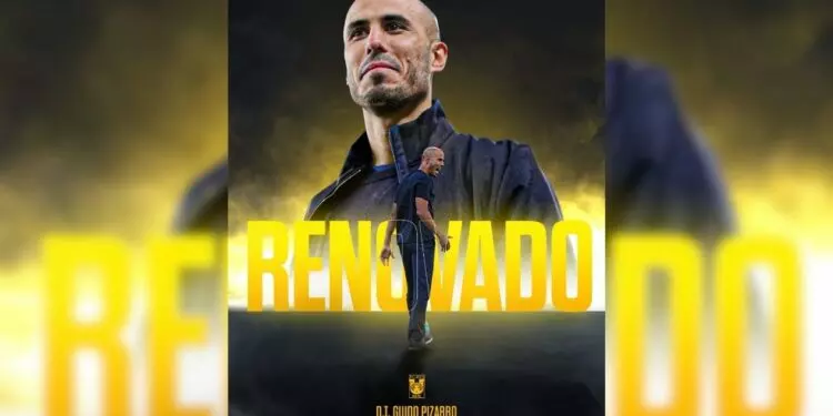 Guido Pizarro extiende su mandato con Tigres en busca de la gloria