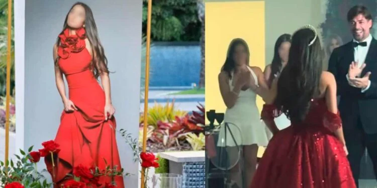 Hija de William Levy celebra sus 16 años con una elegante fiesta familiar
