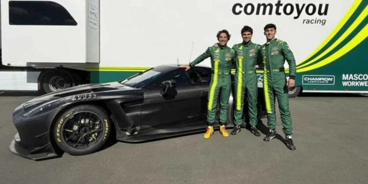 Lance Stroll llega al GT World Challenge ante la pausa de la Fórmula 1