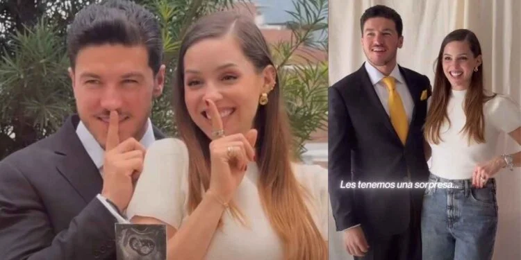Mariana Rodríguez y Samuel García anuncian que esperan un nuevo bebé