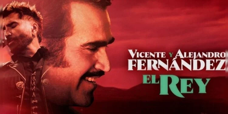 Vicente y Alejandro Fernández presentan estreno de ‘El Rey’ en versión banda