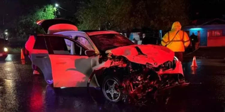 Fuerte choque por alcance deja tres heridos en Reynosa, Tamaulipas