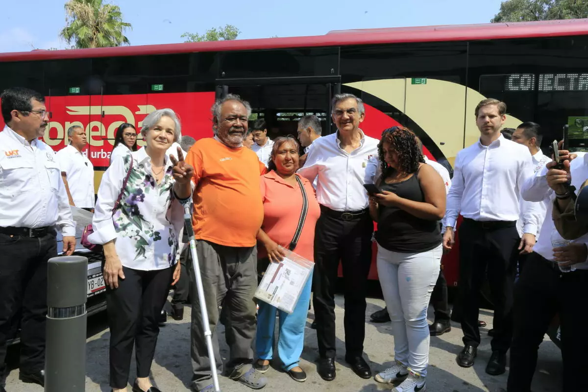 Gobernador Américo Villarreal Anaya pone en marcha histórica modernización del transporte público en Tamaulipas