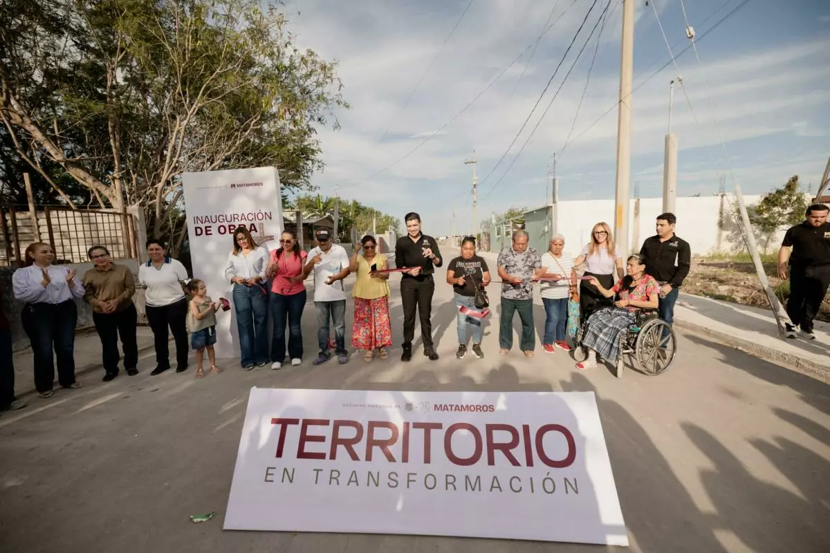 El alcalde Beto Granados entrega pavimentación de calles en la colonia Granjas de la Reforma