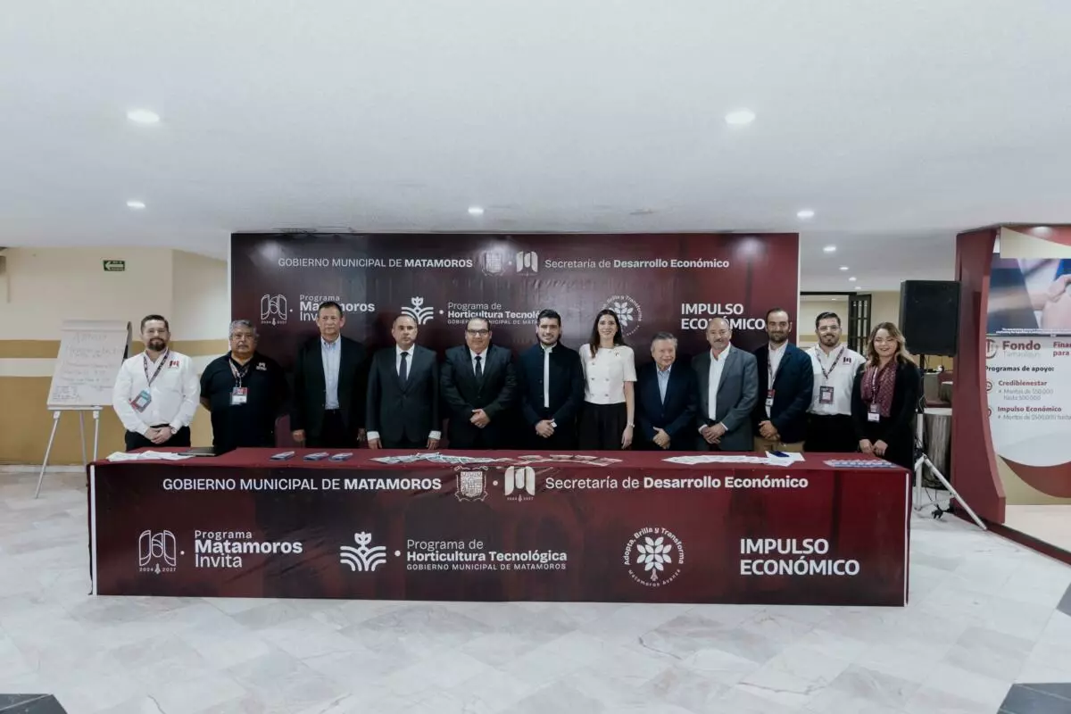 El alcalde Beto Granados destaca a Matamoros como punto estratégico para la inversión y el desarrollo industrial