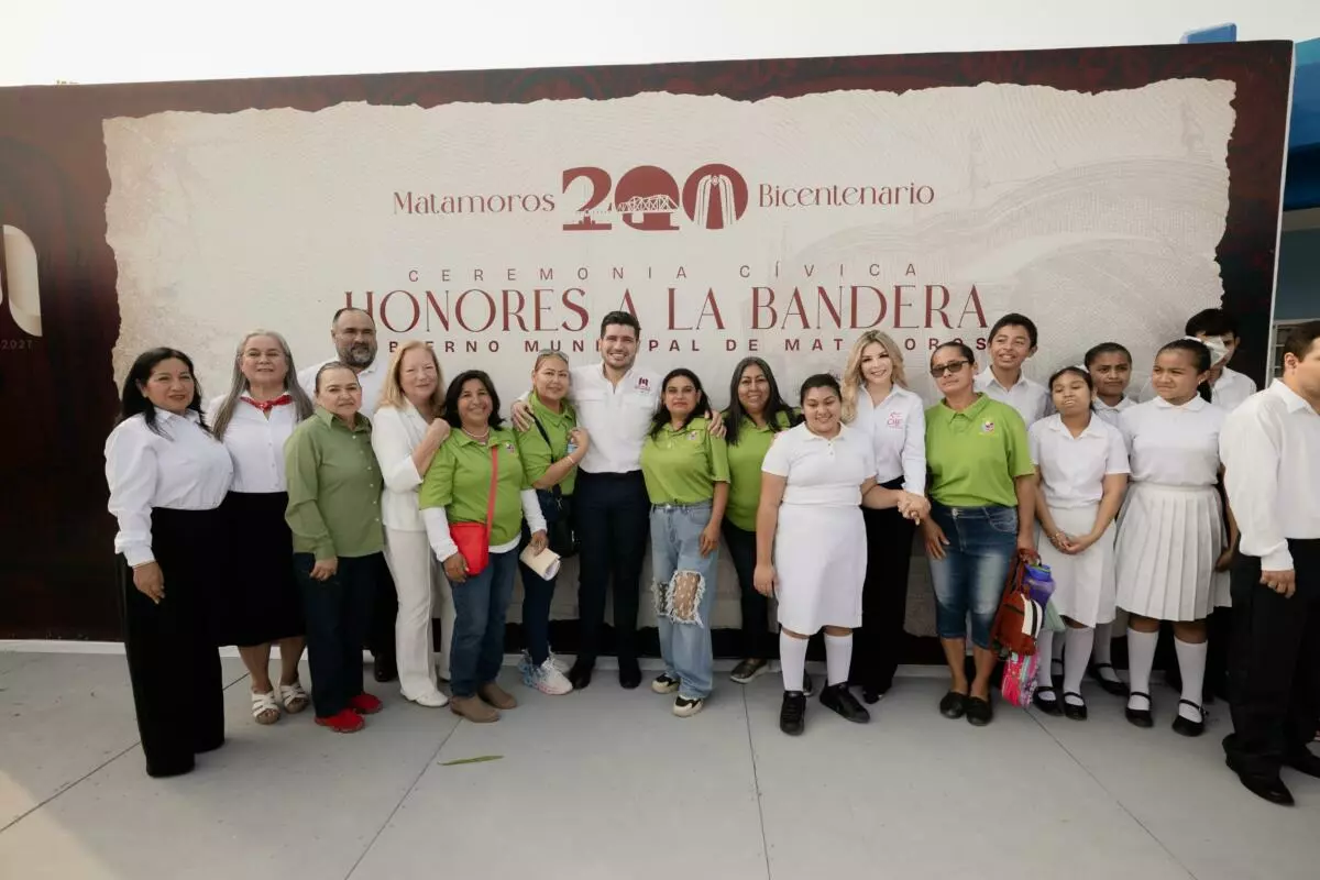 El alcalde Beto Granados entrega mejoras en el CAM “Tzehuali No. 2” de Matamoros