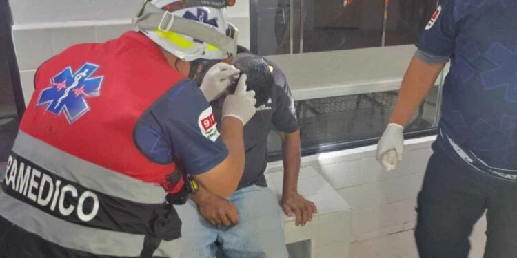 Ciclista termina lesionado tras accidente en Matamoros, Tamaulipas