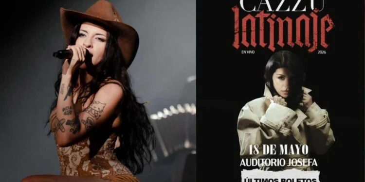 Cazzu regresa a Querétaro con su gira de “Latinaje”