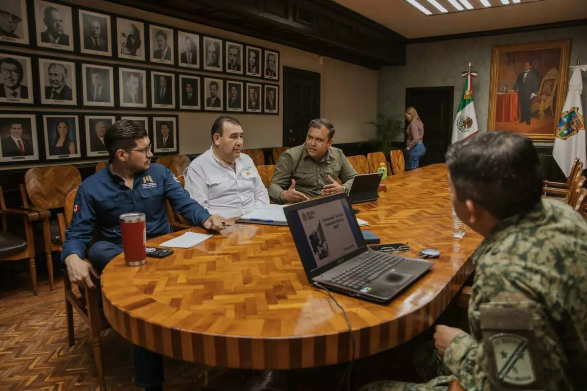 El alcalde Beto Granados anuncia próxima llegada de la exposición militar “La Gran Fuerza de México” a Matamoros