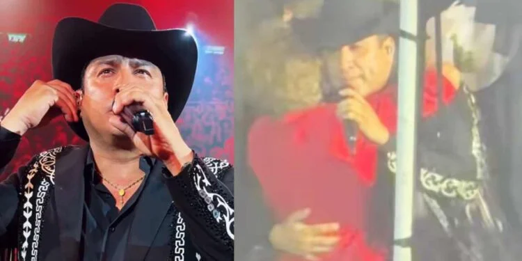 Julión Álvarez emociona al bailar con abuelita