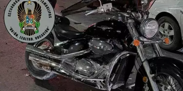 Motociclista muere tras choque contra camioneta Chevrolet en Reynosa, Tamaulipas