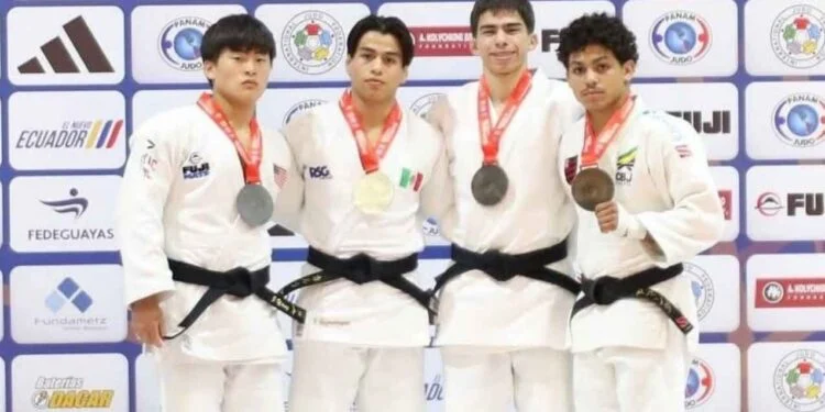 Brillan tamaulipecos en Panamericano de Judo; Eduardo Sagástegui gana el oro en Guayaquil, Ecuador