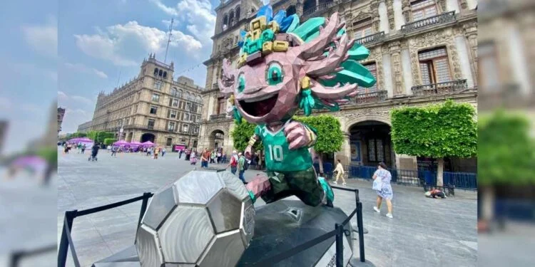 En México, IMPI aclara papel del ajolote rumbo al Mundial