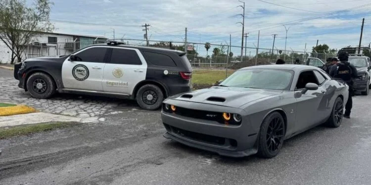 Detienen a joven con auto robado durante operativo en Matamoros, Tamaulipas