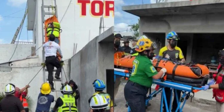 Reportan dos lesionados por descarga eléctrica en un negocio de Matamoros, Tamaulipas