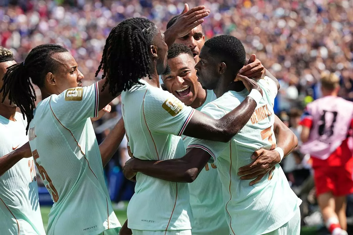 Con triplete de Dembélé, Francia goleó a Noruega y cerró lider de su grupo en el Mundial 2026