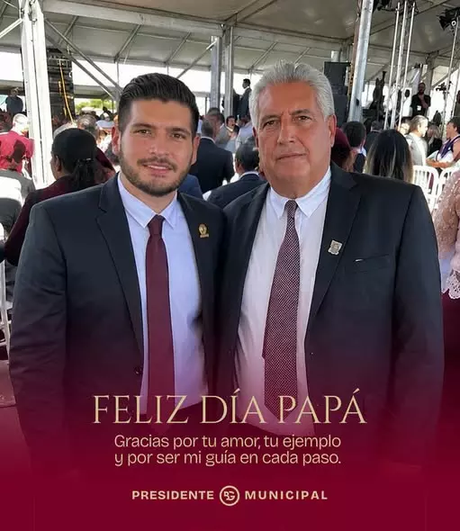 El alcalde Beto Granados felicita a los padres de Matamoros en su día