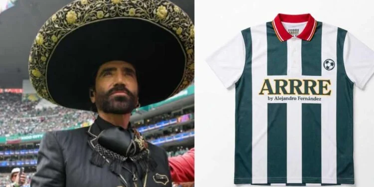 Alejandro Fernández lanza playera especial para apoyar a México en el Mundial 2026