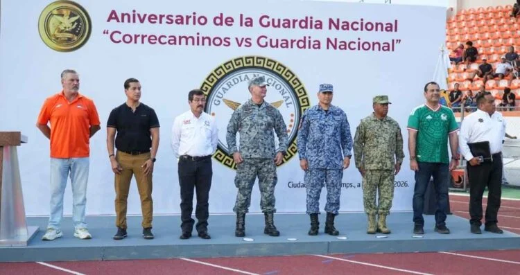 Celebran partido amistoso Correcaminos UAT Premier y Guardia Nacional