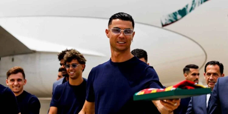 Con Cristiano Ronaldo al frente, Portugal inicia concentración mundialista en Estados Unidos