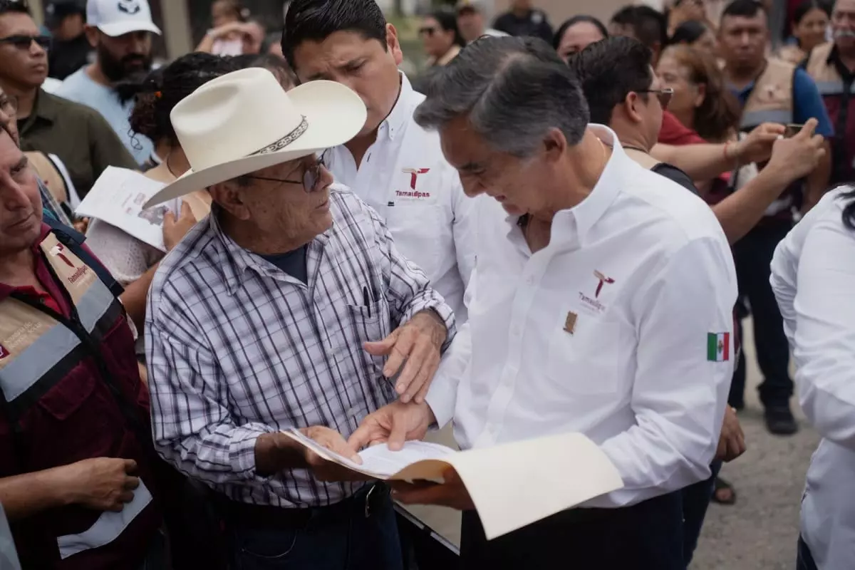 Familias de Nuevo Morelos reciben atención integral del gobernador Américo Villarreal Anaya y su esposa María de Villarreal