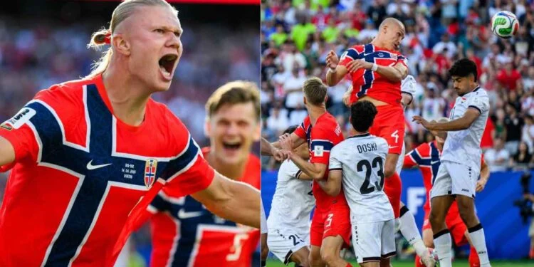 Erling Haaland brilla con dos goles en triunfo de Noruega sobre Irak en el Mundial 2026