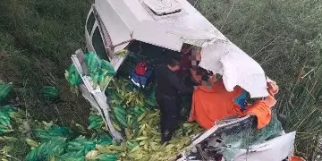 Guardia Estatal atiende accidente que dejó una persona fallecida en la carretera Reynosa–Nuevo Laredo