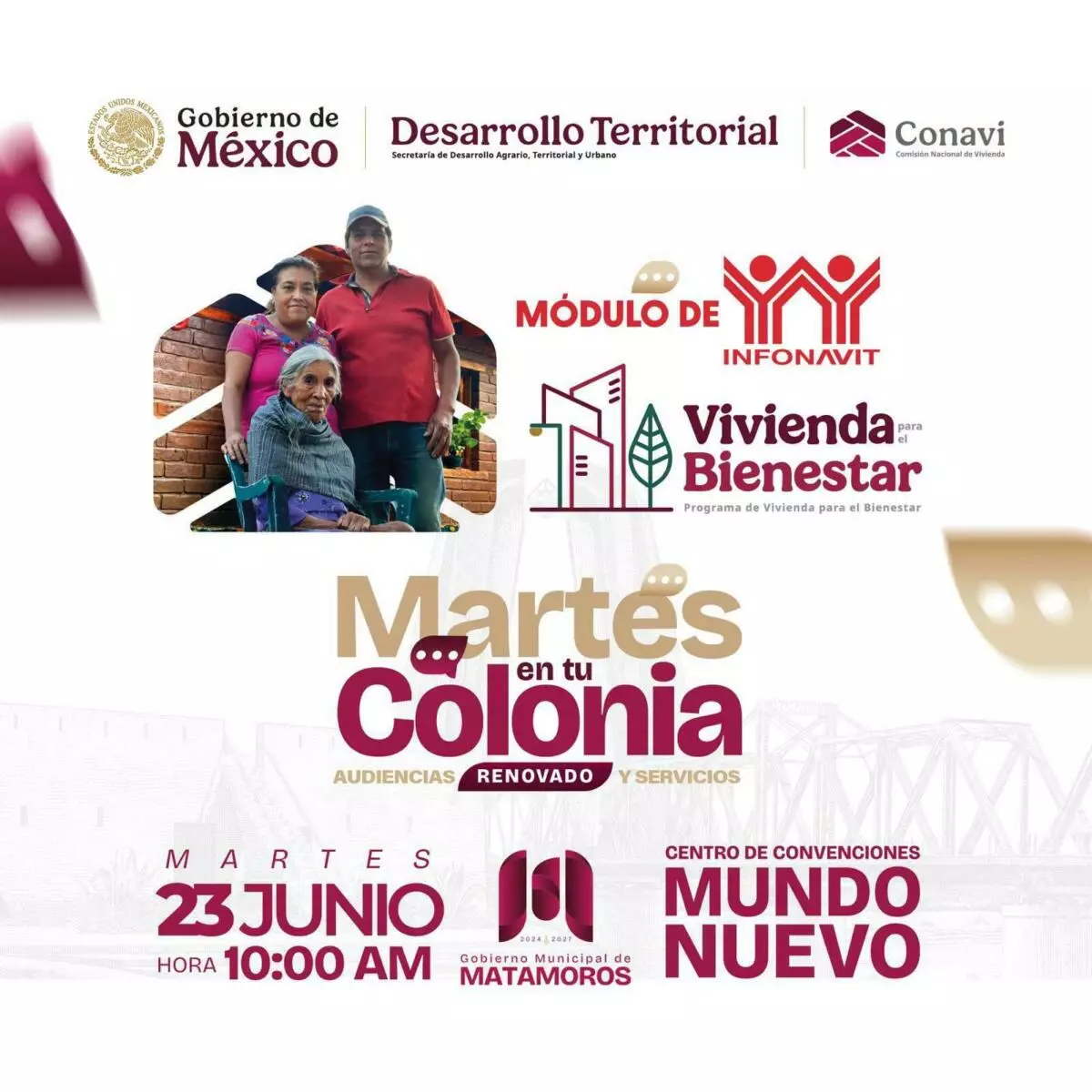 El alcalde Beto Granados invita a las familias a conocer el programa “Vivienda para el Bienestar”