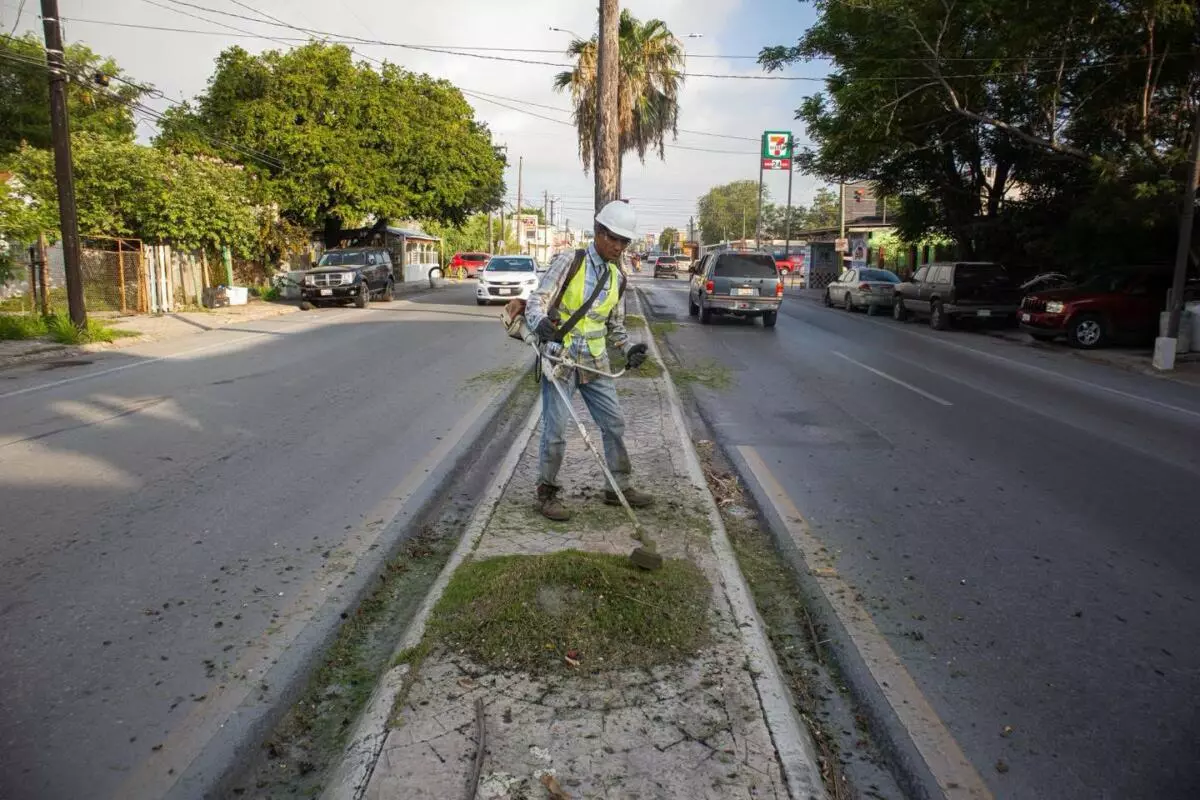 El Gobierno Municipal de Matamoros refuerza labores de limpieza y mantenimiento en espacios públicos