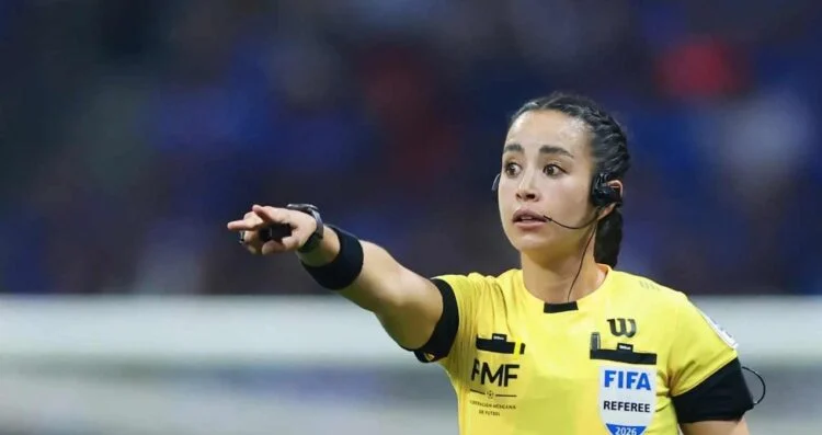 Katia Itzel García hará historia como árbitra central en el Mundial 2026