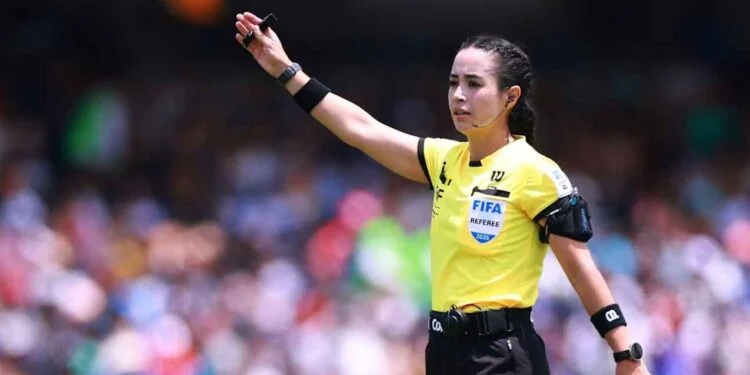 Katia Itzel ya conoce el partido donde debutará como árbitra en el Mundial 2026