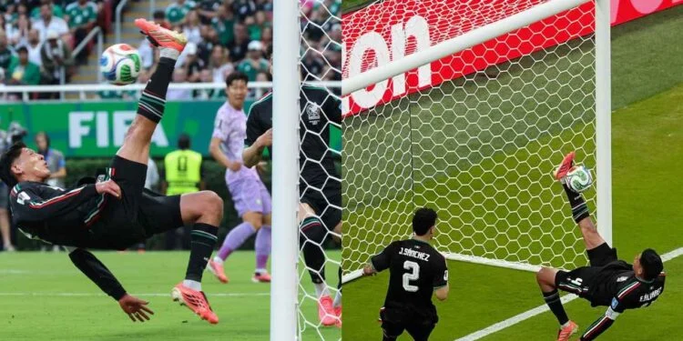 Edson Álvarez salva a México del gol de Corea del Sur en el Mundial 2026