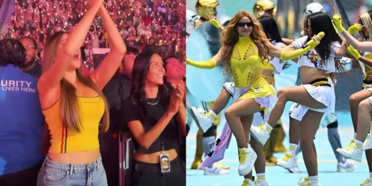 Sofía Vergara desata su ritmo en el concierto de Shakira en California