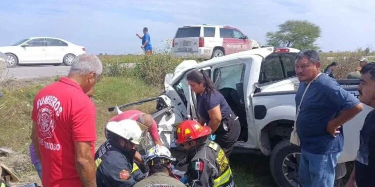 Trágico accidente vial deja tres fallecidos y varios heridos en la Victoria-Matamoros