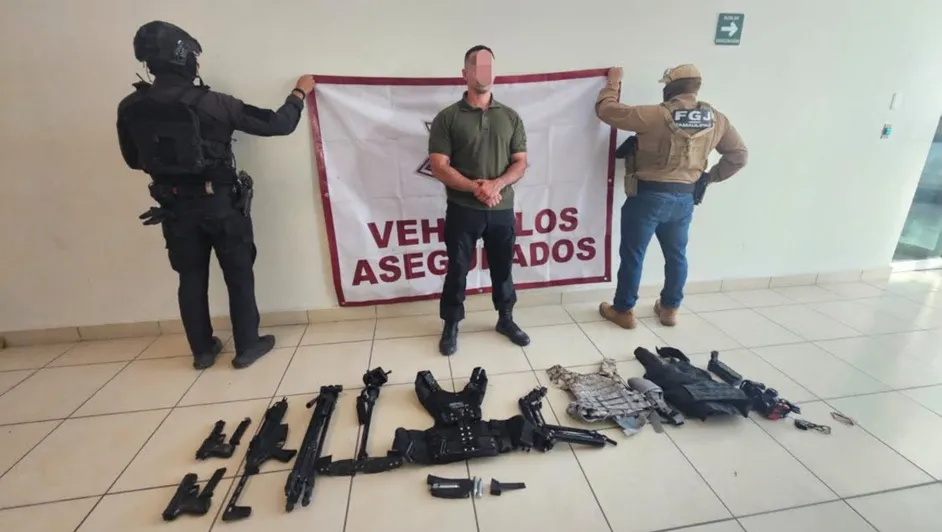 Aseguran réplicas de armas en parque recreativo de Reynosa