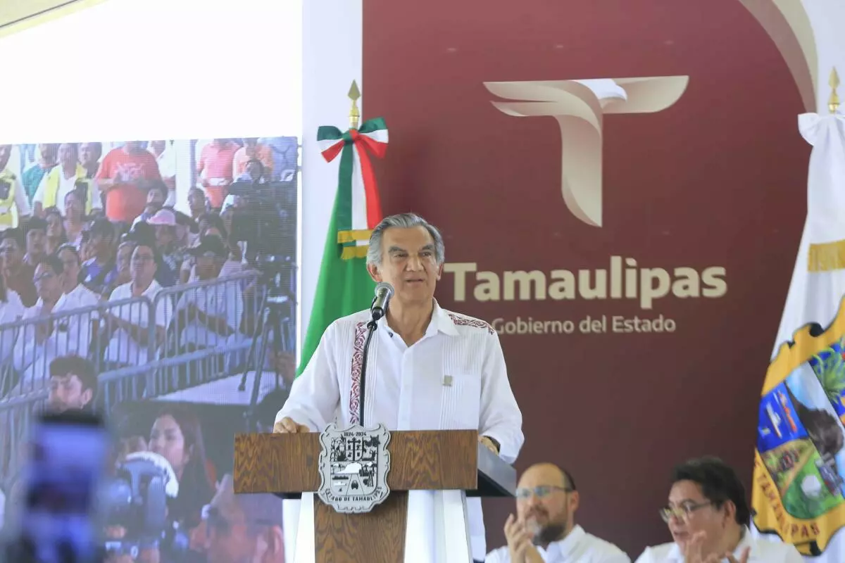 Gobernador Américo Villarreal Anaya refrenda en El Mante su compromiso con la justicia social y el bienestar de las familias