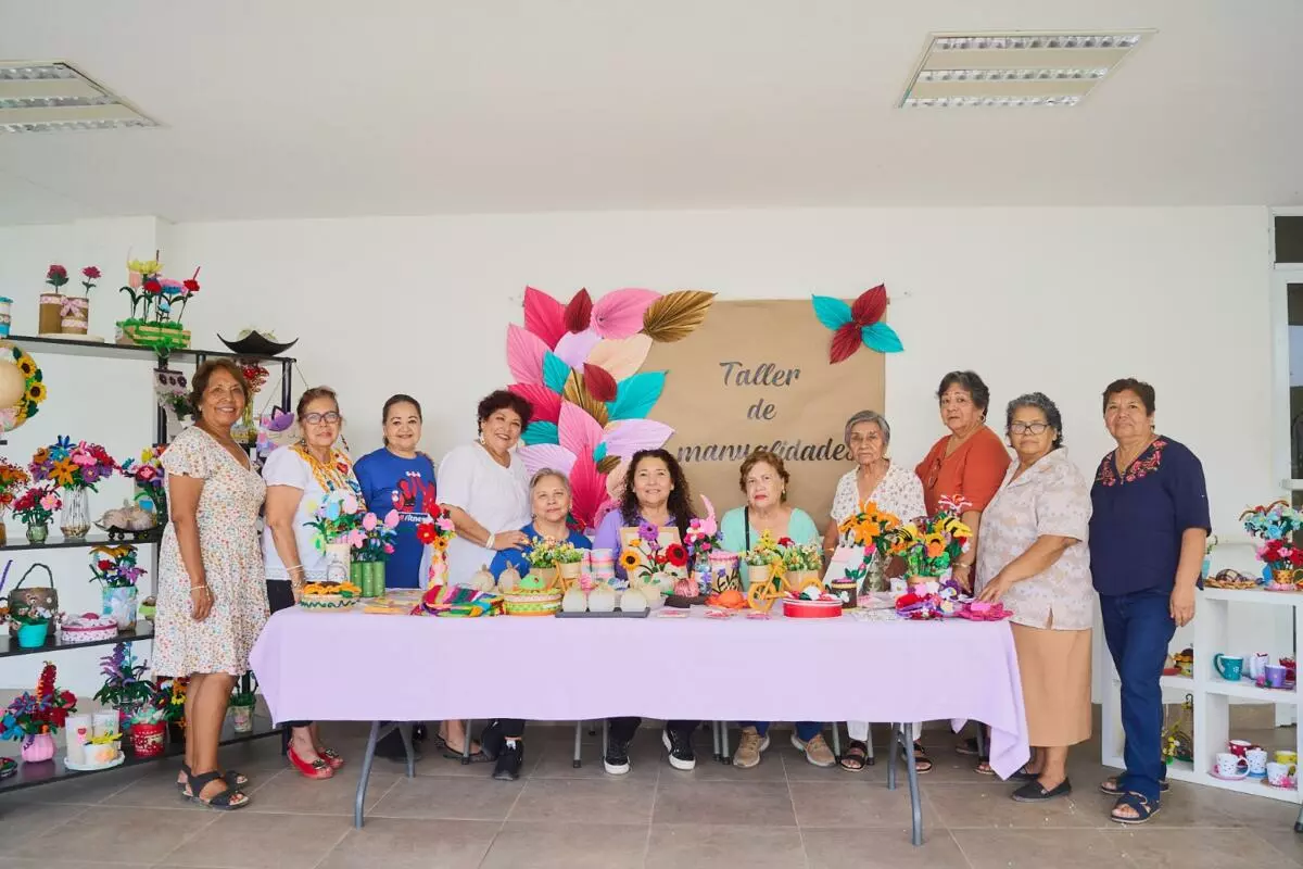 DIF Tamaulipas abre oportunidades de convivencia y aprendizaje en la Casa Club del Adulto Mayor
