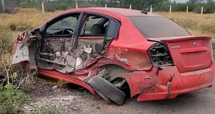 Fuerte choque deja dos heridos en Reynosa, Tamaulipas ; presuntos responsables escapan