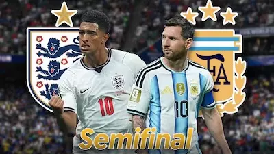 Mundial 2026: ¿A qué hora y dónde ver hoy el partido de Semifinal de Argentina vs Inglaterra?