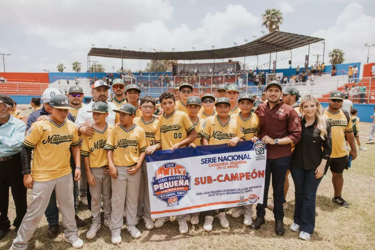El alcalde Beto Granados reconoce el esfuerzo de la Liga Matamoros AC tras su participación