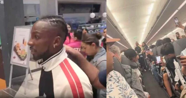 Julián Quiñones arriba al Aeropuerto Internacional de Monterrey tras jugar con la Selección Mexicana