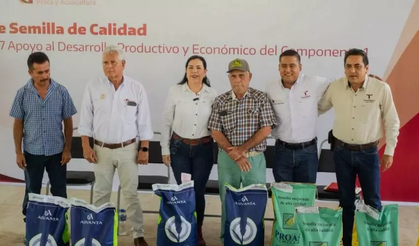 Productores de Tamaulipas reciben apoyo con semilla certificada para fortalecer sus cosechas