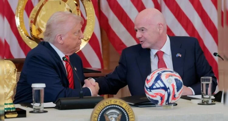 Denuncian a Infantino ante COI por vínculos con Trump en FIFA